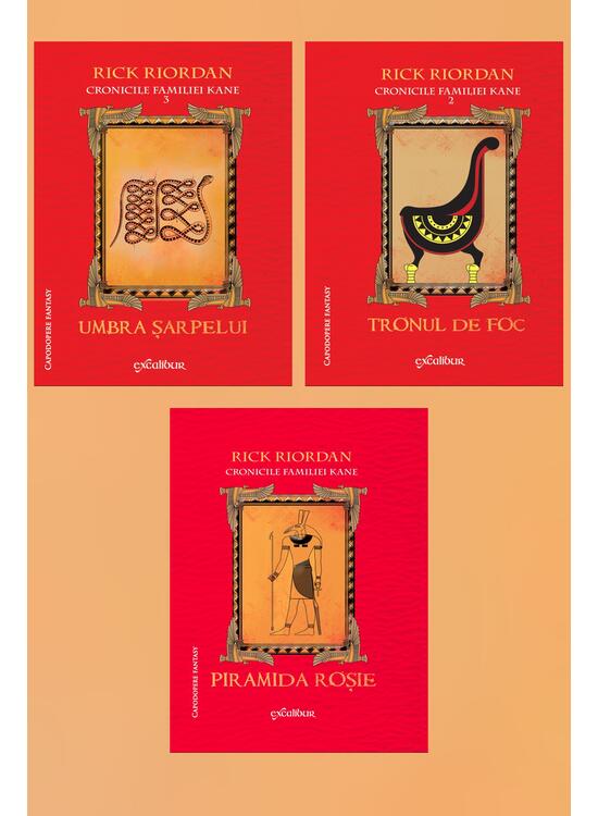 Copertă produs Pachet Cronicile familiei Kane ( 3 volume) - gallery big 1