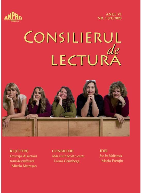 Copertă produs Consilierul de lectură nr. 1/2020 - gallery big 1