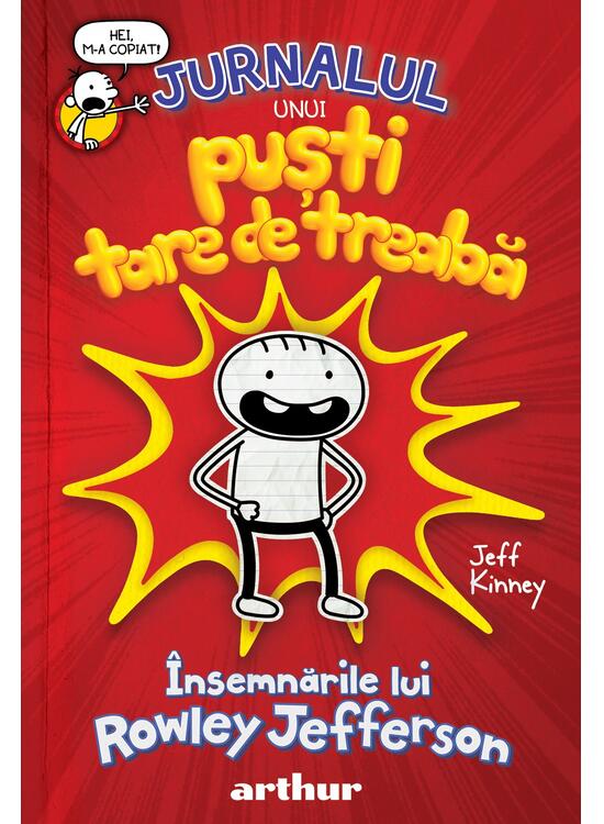 Copertă produs &Icirc;nsemnările lui Rowley Jefferson: Jurnalul unui puști tare de treabă (1) - gallery big 1