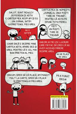 Copertă produs &Icirc;nsemnările lui Rowley Jefferson: Jurnalul unui puști tare de treabă (1)