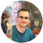 Fotografie autor Jim Kay