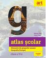 Copertă produs Atlas școlar. Elemente de geografie umană. Geografia Europei - thumb 1