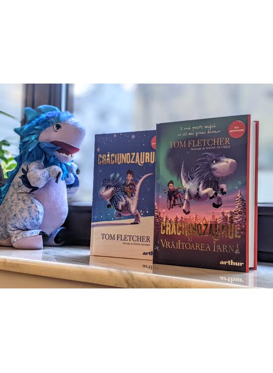 Copertă produs Pachet Crăciunozaurul ( Crăciunozaurul, Crăciunozaurul și Vrăjitoarea Iarnă) - gallery big 2