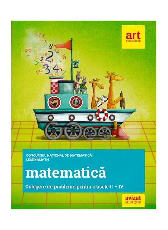 Copertă produs Culegere de probleme pentru clasele a II-a, a III-a și a IV-a - gallery big 1