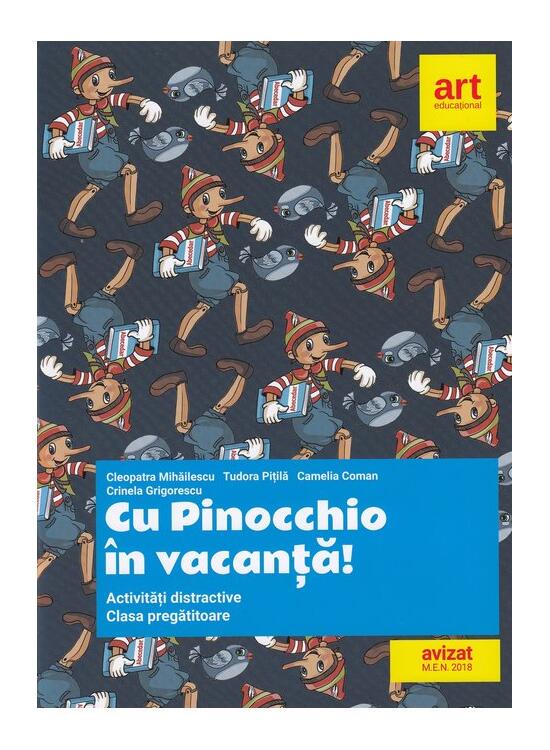 Copertă produs Cu Pinocchio în vacanță! Activități distractive - gallery big 1