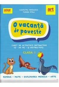 Copertă produs O vacanță de poveste. Caiet de activități pentru clasa I