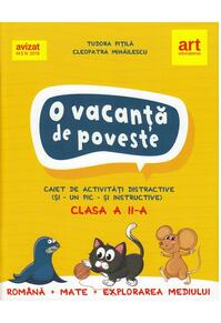 Copertă produs O vacanță de poveste. Caiet de activități pentru clasa a II-a