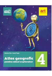 Copertă produs Atlas geografic pentru micul exporator. Clasa a IV-a