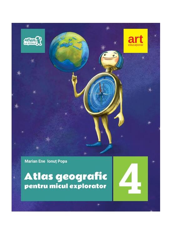 Copertă produs Atlas geografic pentru micul exporator. Clasa a IV-a - gallery big 1
