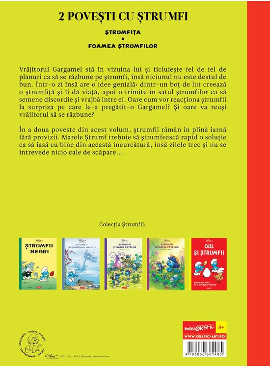 Copertă produs Ștrumfița și Foamea ștrumfilor - gallery big 2