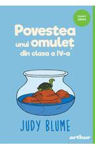 Copertă produs Povestea unui omuleţ din clasa a IV-a | paperback