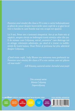 Copertă produs Povestea unui omuleţ din clasa a IV-a | paperback