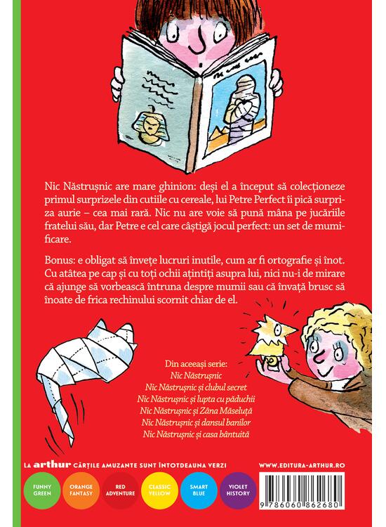 Copertă produs Nic Năstrușnic și blestemul mumiei (#7) | paperback - gallery big 2