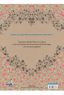 Copertă produs Micul Prinț - carte de colorat care să te pună pe g&acirc;nduri