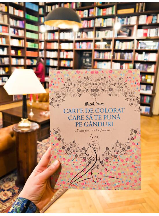 Copertă produs Micul Prinț - carte de colorat care să te pună pe g&acirc;nduri - gallery big 3