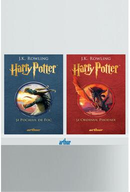Copertă produs Pachet Harry Potter  volumele 4-5 ( Harry Potter și Pocalul de Foc, Harry Potter și Ordinul Phoenix)
