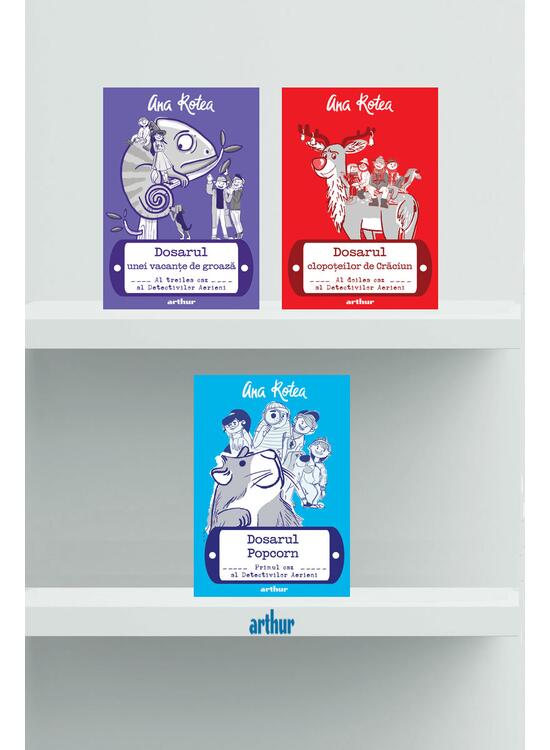 Copertă produs Pachet Detectivii Aerieni ( primele trei volume) - gallery big 1
