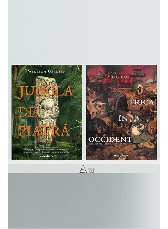 Copertă produs Pachet Meridiane ( Jungla de piatră, Frica &icirc;n Occident. Secolele XIV &ndash; XVIII. O cetate asediată) - gallery big 1