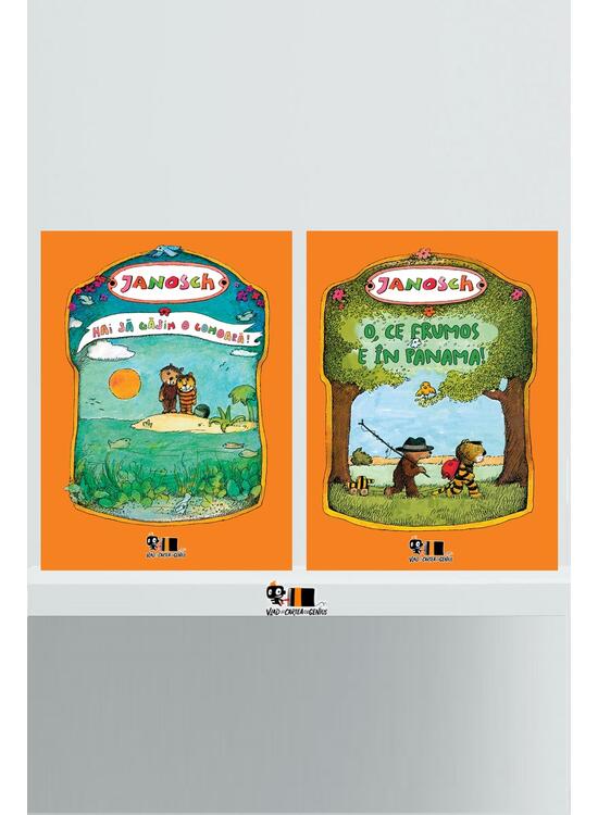 Copertă produs Pachet Janosch ( Hai să găsim o comoară!, O, ce frumos e în Panama!) - gallery big 1