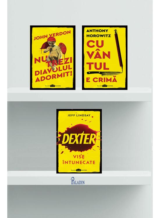 Copertă produs Pachet Paladin Crime Masters ( Nu trezi diavolul adormit!, Cuv&acirc;ntul e crimă, Dexter. Vise &icirc;ntunecate) - gallery big 1