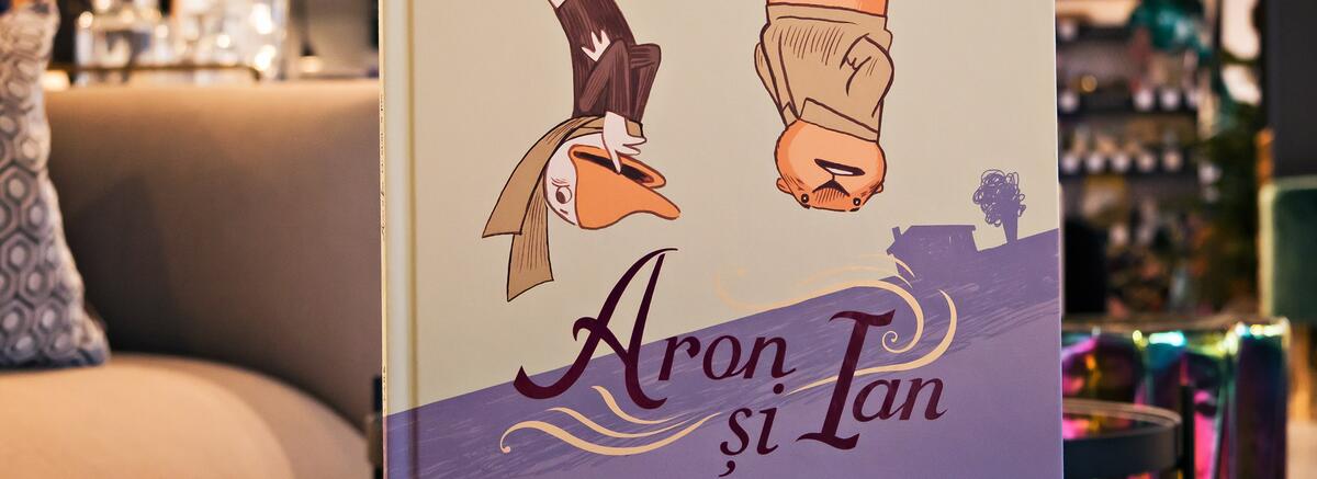 &bdquo;Aron și Ian cu susu-n jos&rdquo; - O carte distractivă, numai bună de citit cu voce tare