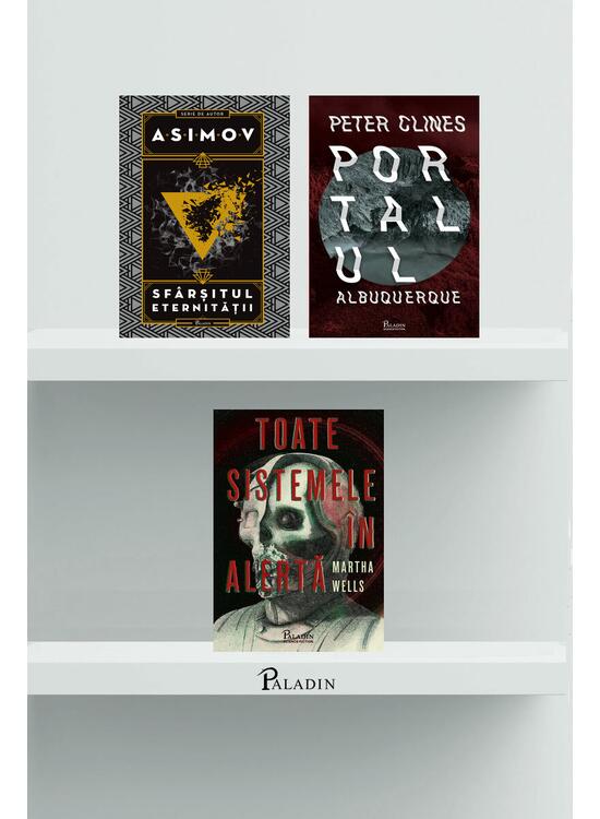 Copertă produs Pachet Paladin( Sf&acirc;rșitul eternității, Portalul Albuquerque, Toate sistemele &icirc;n alertă) - gallery big 1