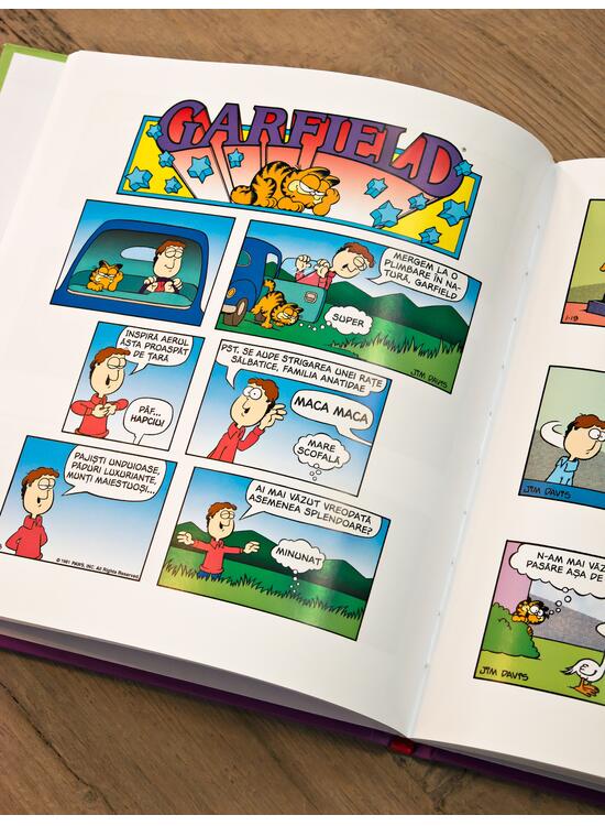 Copertă produs Seria Garfield #5. Garfield fură tortul... și lasagna, și puiul, și tarta - și inimile tuturor! - gallery big 5