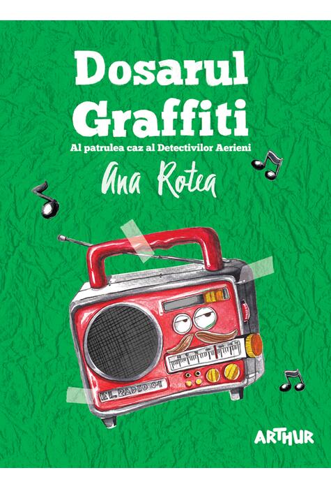 Copertă produs Seria Detectivii Aerieni #4. Dosarul Graffiti