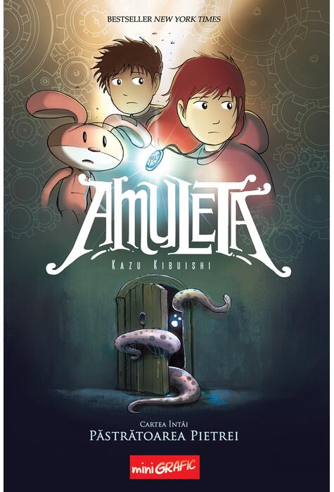 Copertă produs Amuleta. Cartea &icirc;nt&acirc;i. Păstrătoarea pietrei