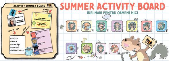Summer Activity Board. Idei mari pentru oameni mici