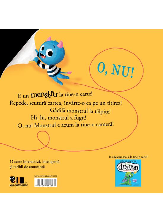 Copertă produs E un monstru la tine-n carte - gallery big 3