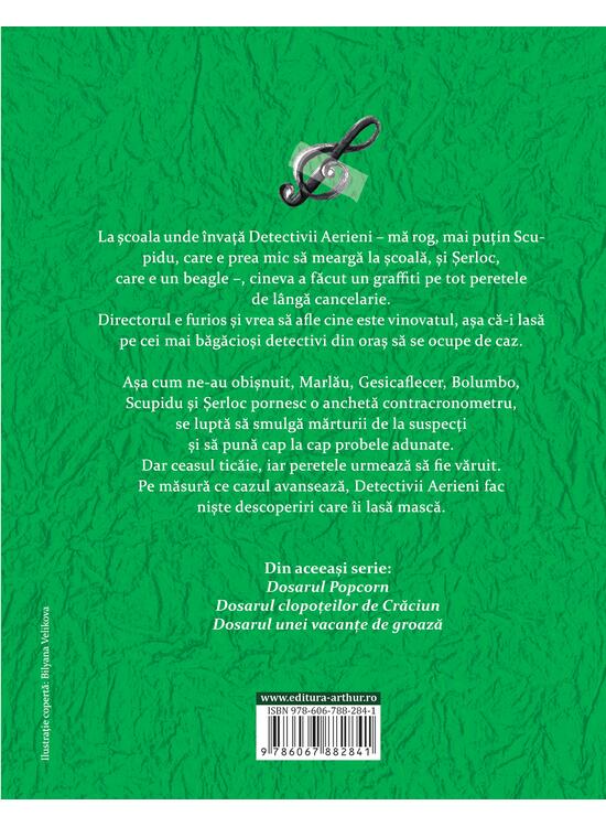 Copertă produs Seria Detectivii Aerieni #4. Dosarul Graffiti - gallery big 2