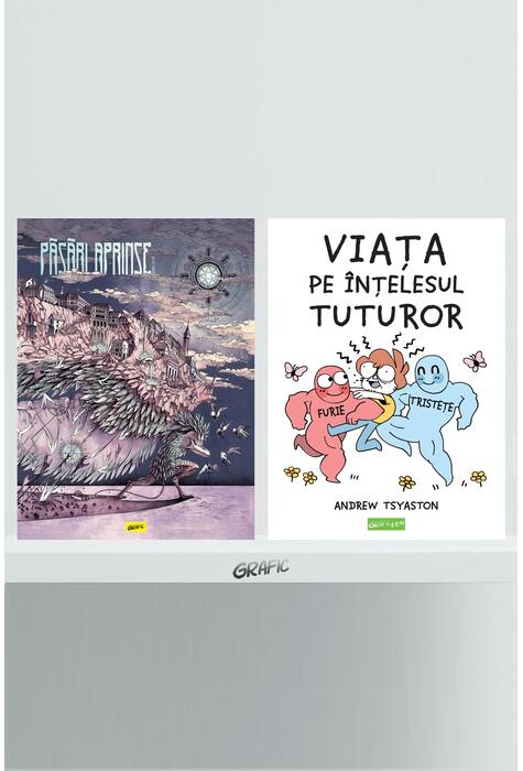 Copertă produs Pachet experiență Grafică (Păsări aprinse, Viața pe înțelesul tuturor)