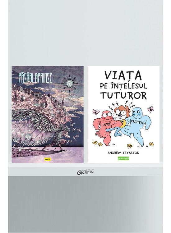 Copertă produs Pachet experiență Grafică (Păsări aprinse, Viața pe înțelesul tuturor) - gallery big 1