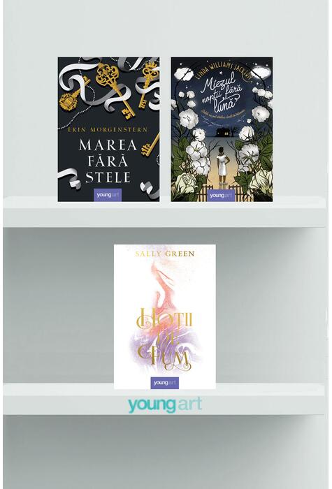 Copertă produs Trio YA (Marea fără stele, Hoții de fum, Miezul nopții fără lună)