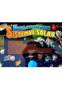 Copertă produs Harta sistemului solar pentru copii