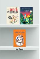 Copertă produs Pachet Eroi (Superputeri, Dragonul tatălui meu, Viață de c&acirc;ine)