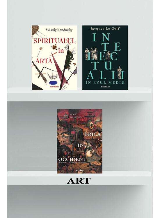 Copertă produs Pachet Meridiane (Intelectualii &icirc;n Evul Mediu, Frica &icirc;n Occident, Spiritualul &icirc;n artă) - gallery big 1