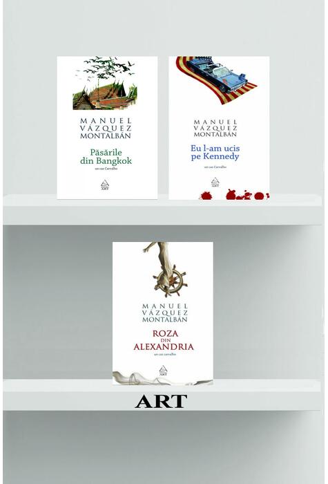 Copertă produs Pachet Montalban (Păsările din Bangkok, Eu l-am ucis pe Kennedy, Roza)