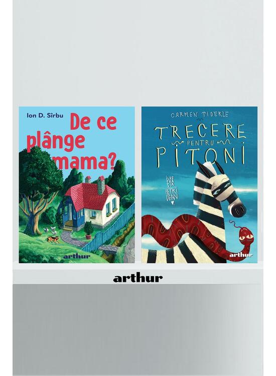 Copertă produs Pachet cu tâlc (De ce plânge mama?,Trecere pentru pitoni) - gallery big 1