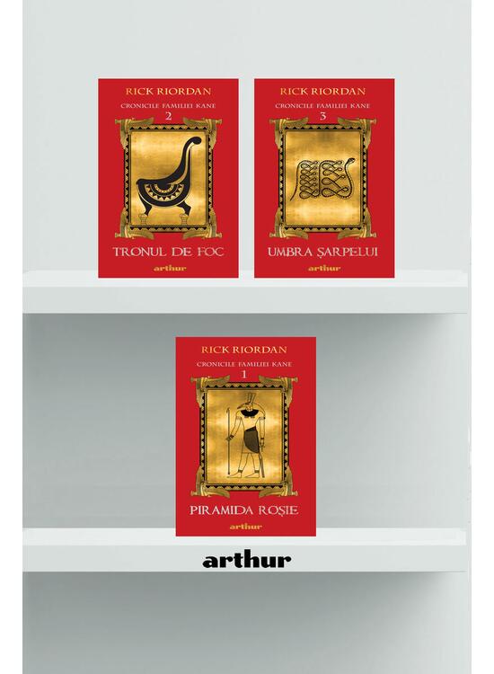 Copertă produs Pachet Cronicile familiei Kane | paperback - gallery big 1