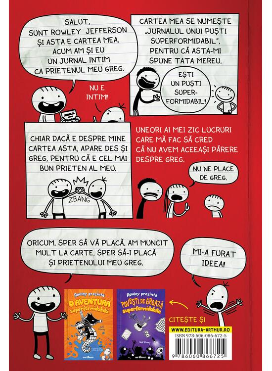 Copertă produs Rowley prezintă: Jurnalul unui puști superformidabil (1) - gallery big 2