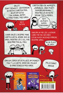 Copertă produs Rowley prezintă: Jurnalul unui puști superformidabil (1)