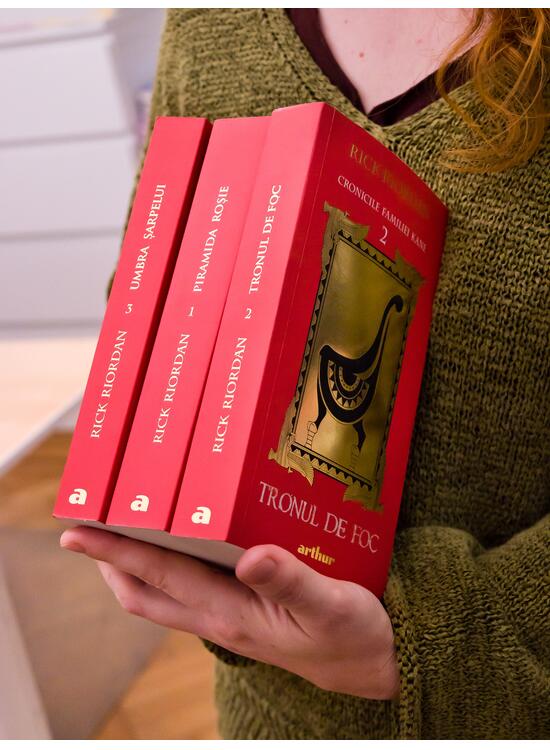 Copertă produs Pachet Cronicile familiei Kane | paperback - gallery big 2