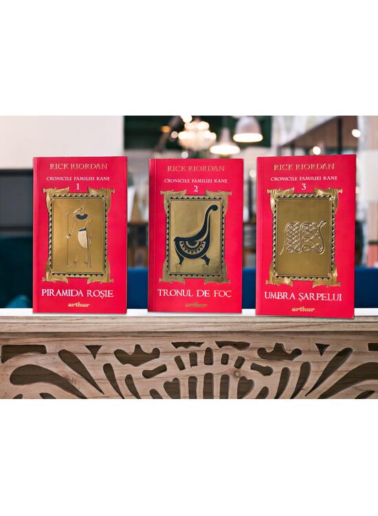 Copertă produs Pachet Cronicile familiei Kane | paperback - gallery big 3