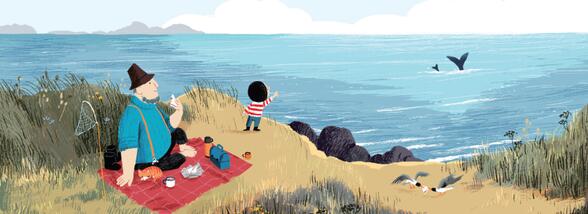 Benji Davies ne &icirc;nvață despre curaj, prietenie și recunoștință &icirc;n două volume ilustrate uimitor