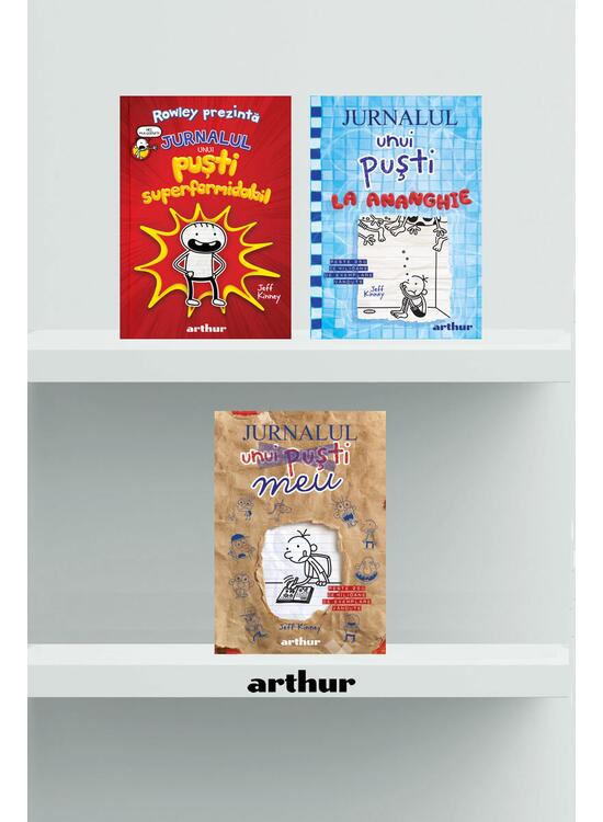 Copertă produs Pachet Jurnalul unui Puști ( Jurnalul unui puști 15, Jurnalul meu, Jurnalul unui puști superformidabil (1)) - gallery big 1