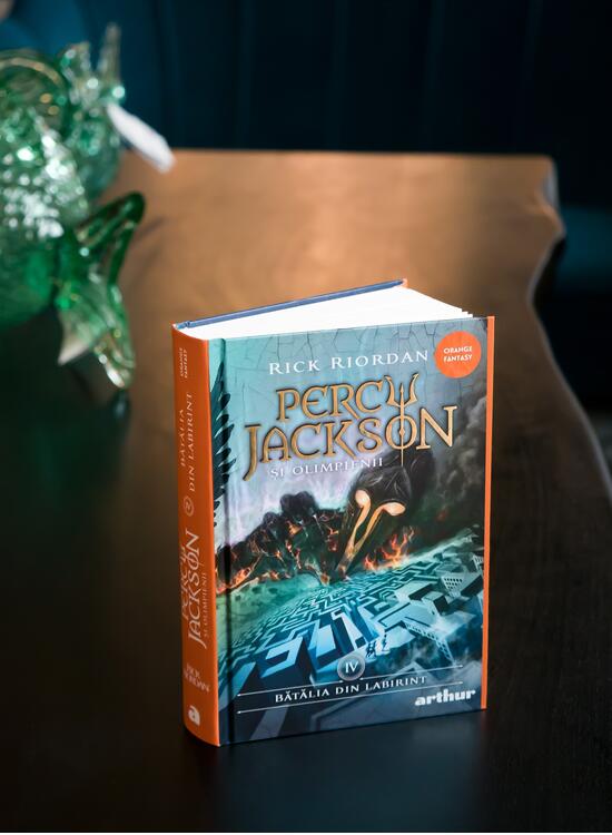 Copertă produs Percy Jackson şi Olimpienii (#4). Bătălia din Labirint - gallery big 3