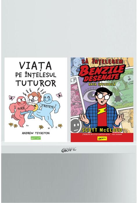 Copertă produs Pachet Grafic (Viața pe &icirc;nțelesul tuturor, Să &icirc;nțelegem benzile desenate)