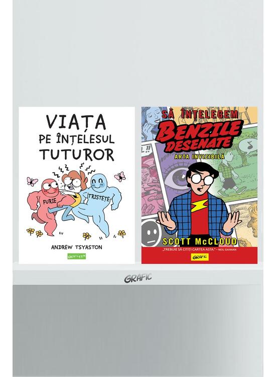 Copertă produs Pachet Grafic (Viața pe &icirc;nțelesul tuturor, Să &icirc;nțelegem benzile desenate) - gallery big 1